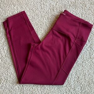 Victorias Secret Total Knock Out Pants pockets short size large legging
